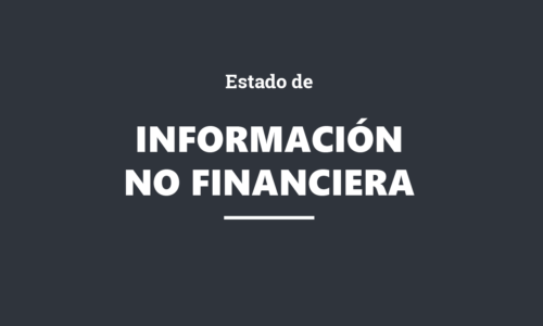 Estado de información no financiera (Ley 11/2018 sobre información no financiera y diversidad)
